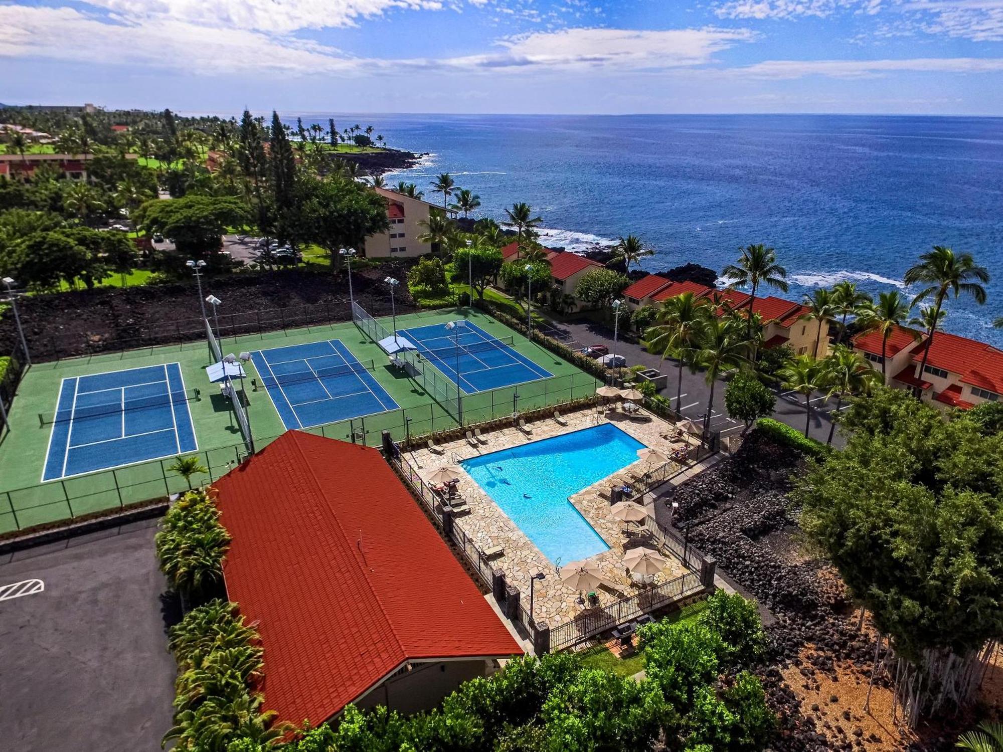 カイルア・コナ Keauhou Kona Surf & Racquet Club #7-303ヴィラ エクステリア 写真